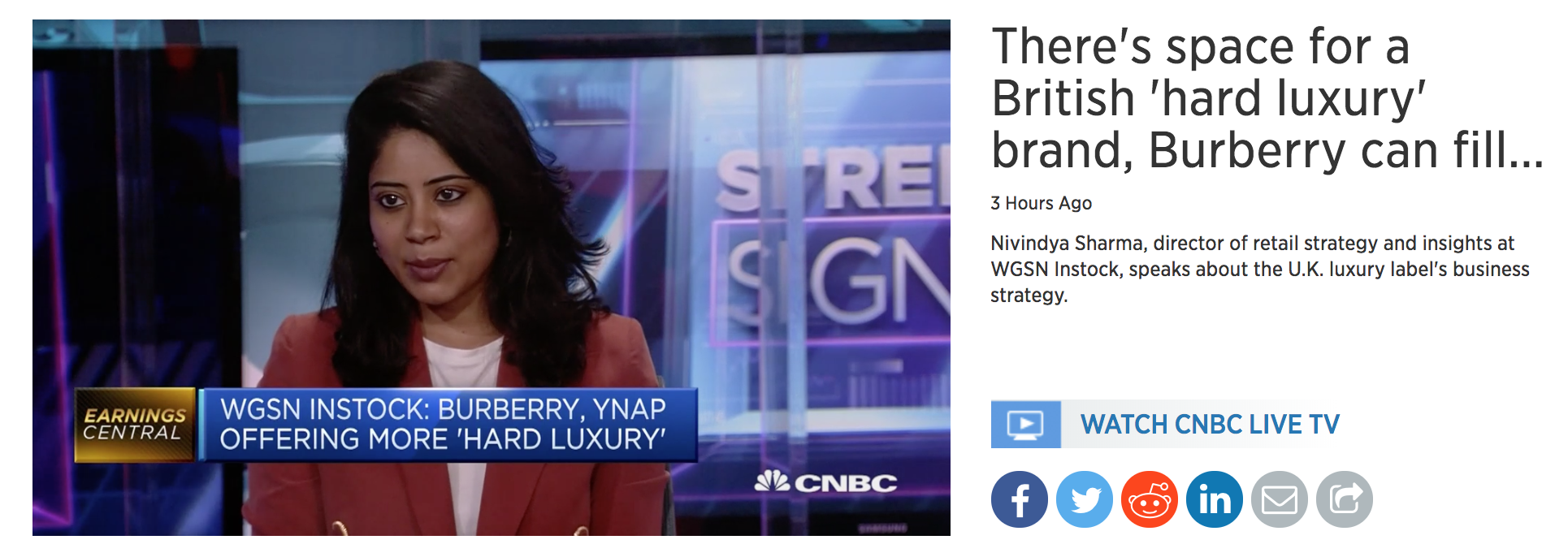 Burberry results Strategising true luxury WindowsWear