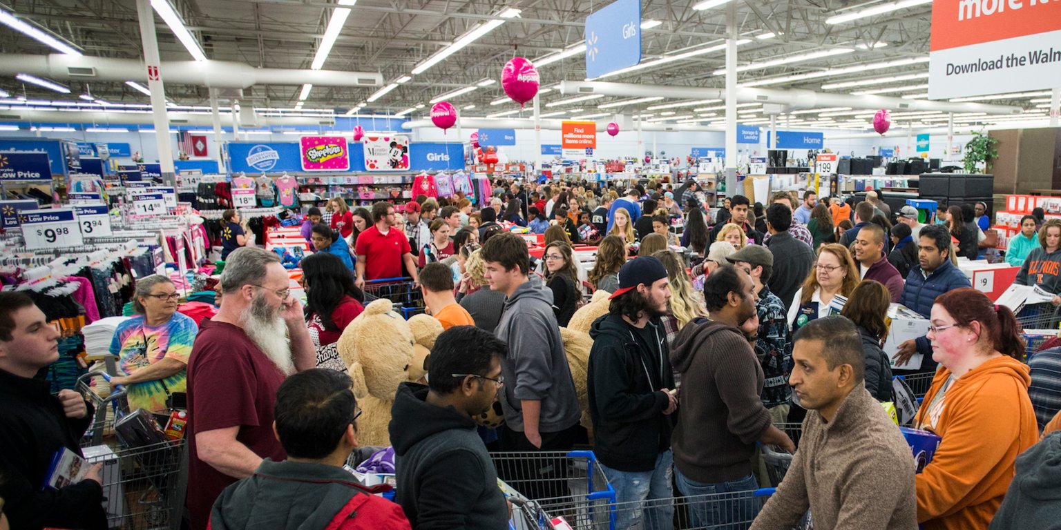 Walmart is trying desperately to contain the Black Friday chaos by creating what customers are