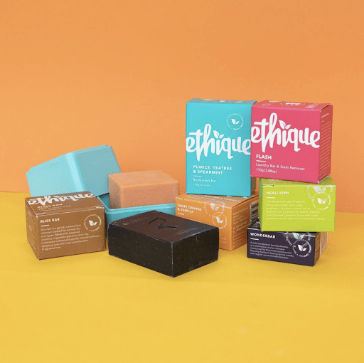 Ethique Beauty compostable packaging